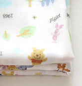 有機雙層紗布迪士尼小熊維尼授權布料韓國製造,由 Half Yard 生產